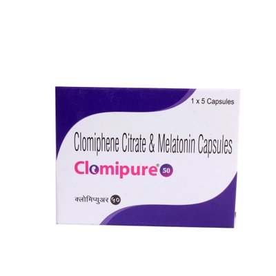 Clomipure 50mg Tablet 5's, Pack of 5 TABLETS