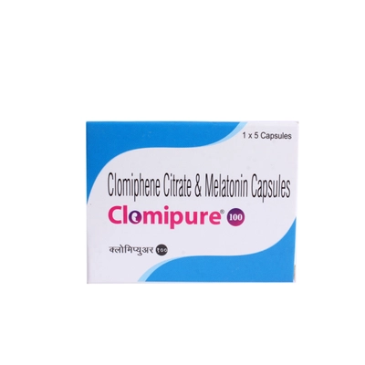 Clomipure 100 Capsule 5's, Pack of 5 CapsuleS