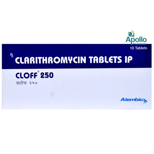 Cloff 250 Tablet 10's, Pack of 10 TABLETS