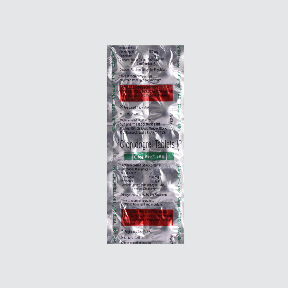 Clopilet 150 Tablet 10's, Pack of 10 TabletS Clopilet 150 Tablet 10's, Pack of 10 TabletS