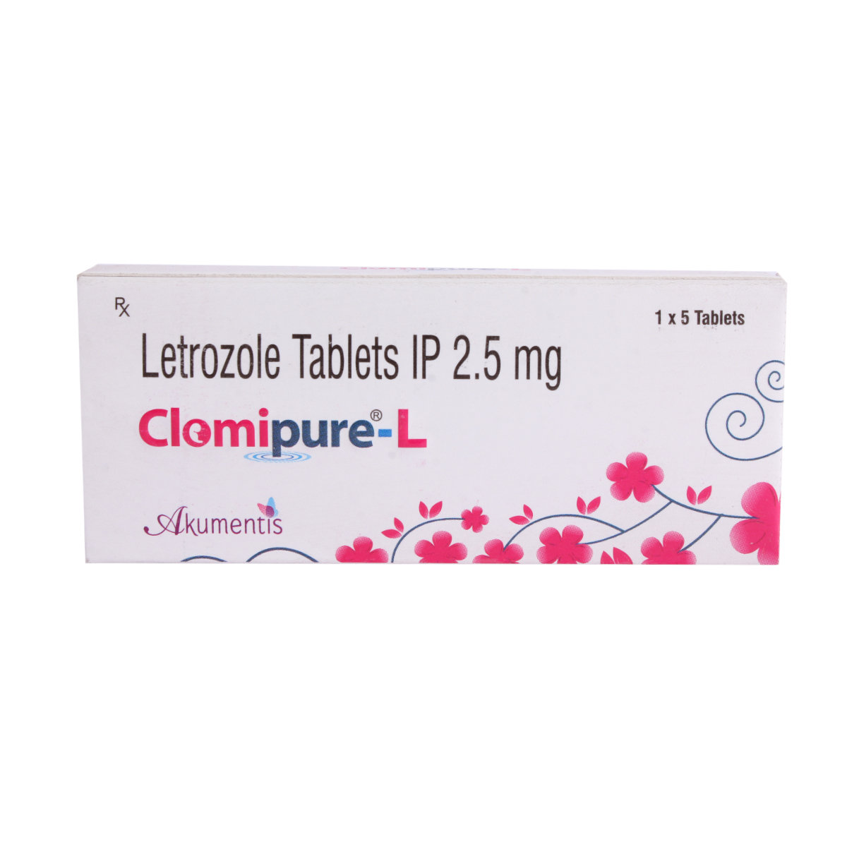 Clomipure-L 2.5Mg Tablet 5'S, Pack of 1 Tablet Clomipure-L 2.5Mg Tablet 5'S, Pack of 1 Tablet