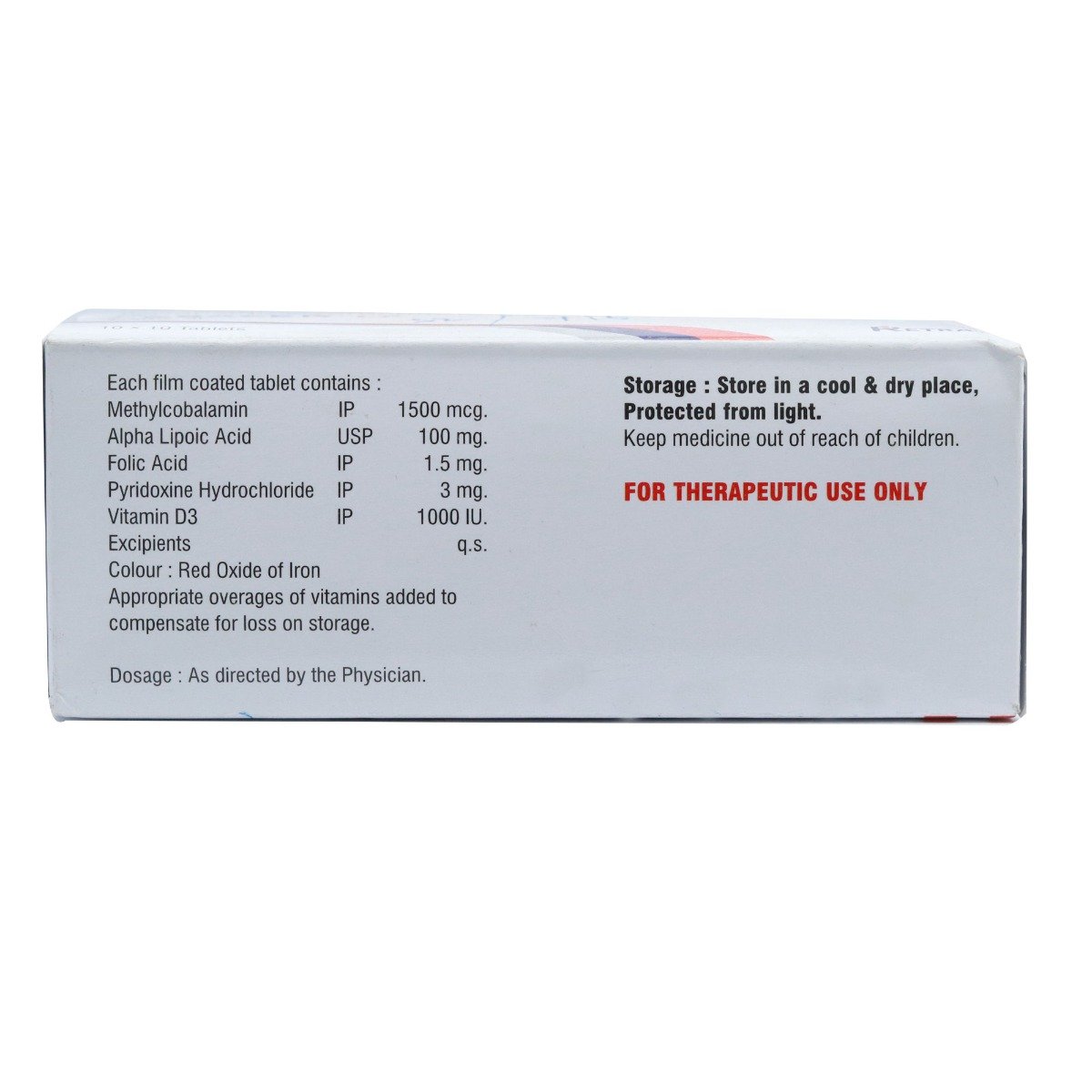 Cobacer D Tablet 10's, Pack of 10 TABLETS Cobacer D Tablet 10's, Pack of 10 TABLETS