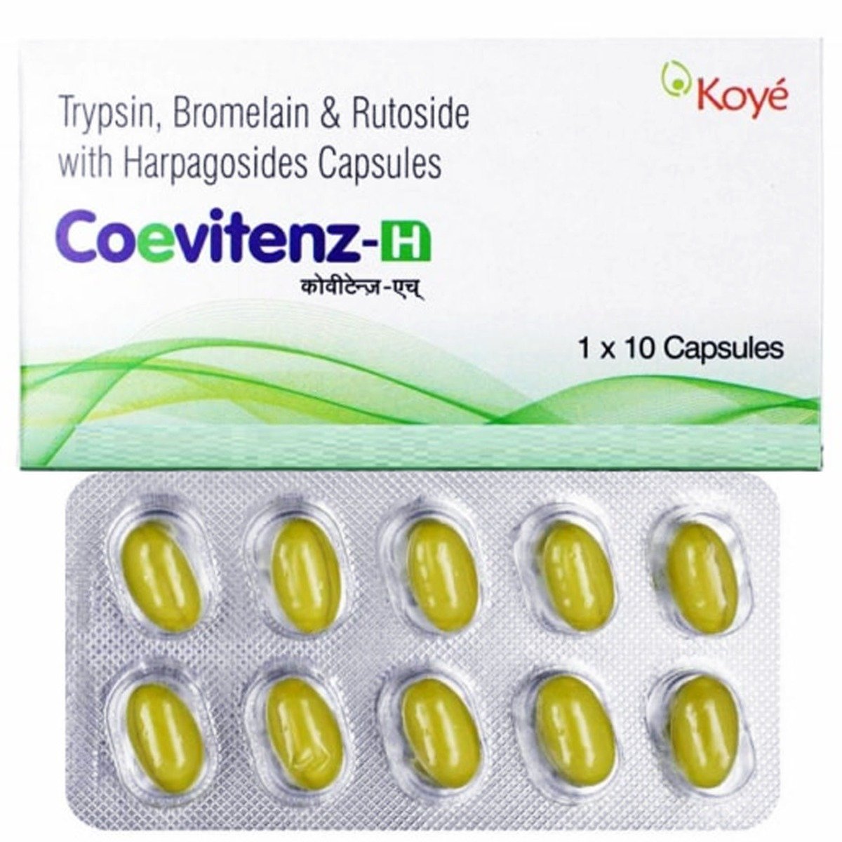 Coevitenz-H Capsule 10's, Pack of 10 Coevitenz-H Capsule 10's, Pack of 10