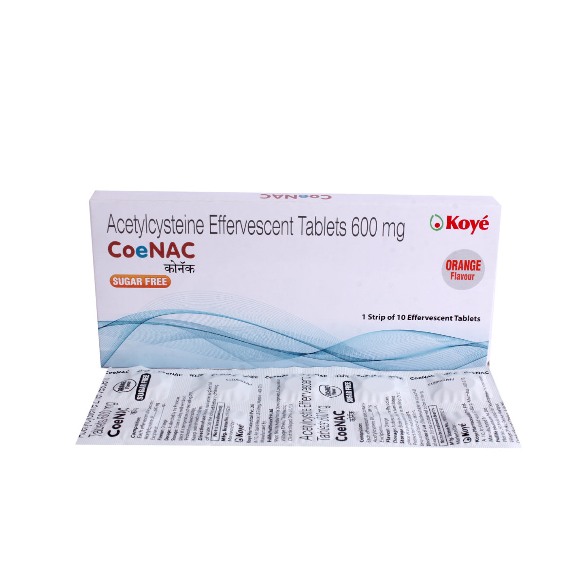 Coenac SF Orange Flavour Tablet 10's, Pack of 10 TabletS Coenac SF Orange Flavour Tablet 10's, Pack of 10 TabletS