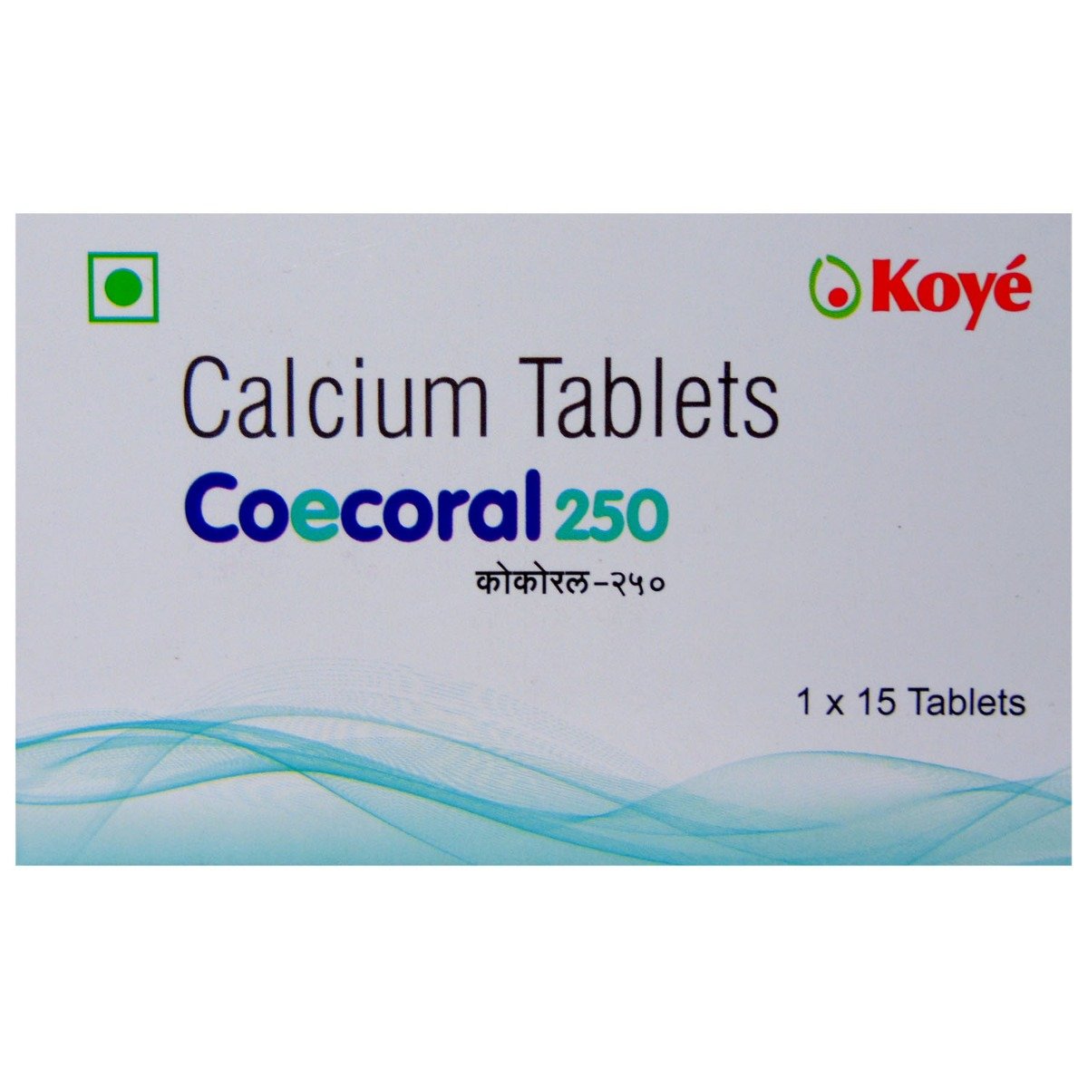 Coecoral 250 Tablet 15's, Pack of 15 TabletS Coecoral 250 Tablet 15's, Pack of 15 TabletS