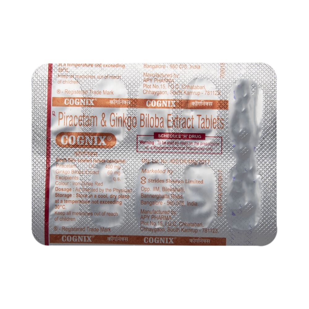 Cognix Tablet 10's, Pack of 10 TABLETS Cognix Tablet 10's, Pack of 10 TABLETS