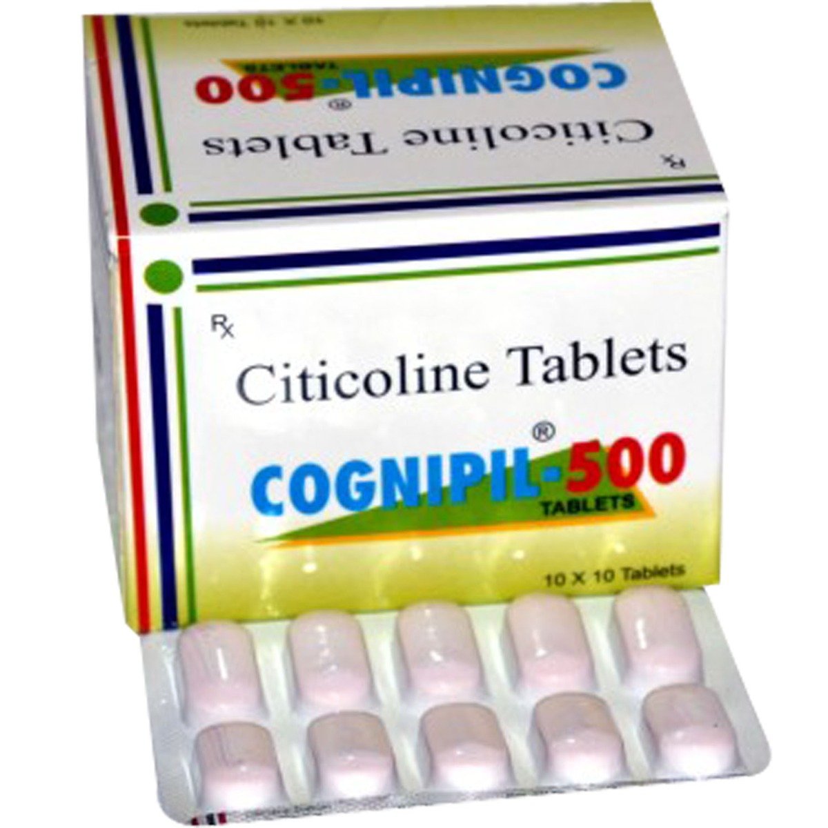 Cognipil 500 Tablet 10's, Pack of 10 TabletS Cognipil 500 Tablet 10's, Pack of 10 TabletS