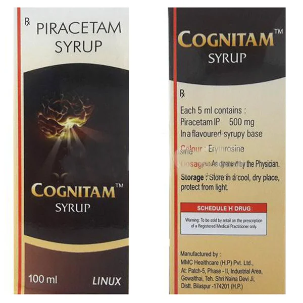 Cognitam Syrup 100 ml, Pack of 1 Syrup