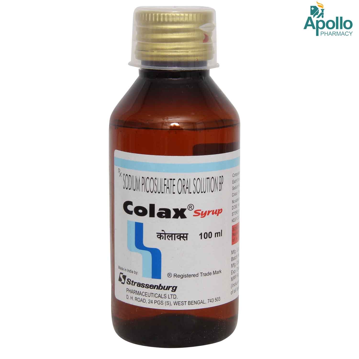 Colax Syrup 100 ml, Pack of 1 SYRUP Colax Syrup 100 ml, Pack of 1 SYRUP
