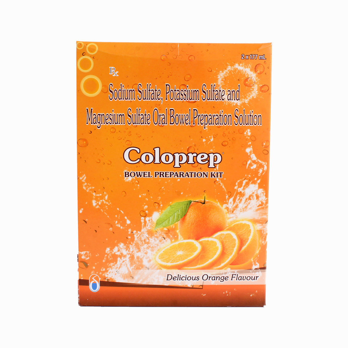 Coloprep Bowel Preparation Kit Delicious Orange, Pack of 1 Coloprep Bowel Preparation Kit Delicious Orange, Pack of 1