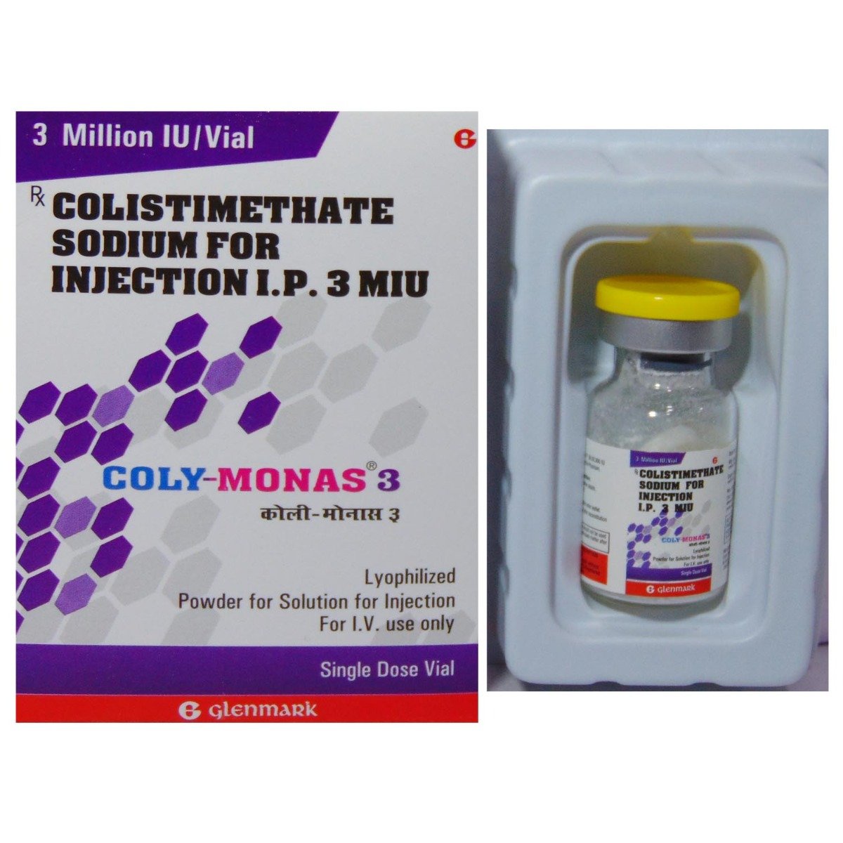 COLYMONAS VAIL 3ML INJECTION, Pack of 1 INJECTION COLYMONAS VAIL 3ML INJECTION, Pack of 1 INJECTION
