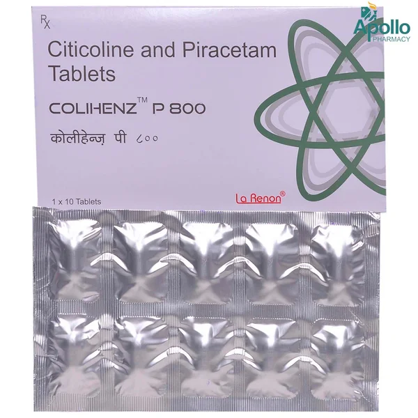 Colihenz P 800 Tablet 10's, Pack of 10 TABLETS