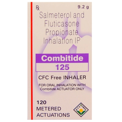 Combitide 125 Inhaler 9.2 gm, Pack of 1 INHALER