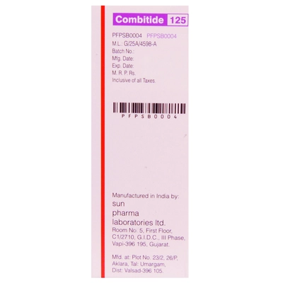 Combitide 125 Inhaler 9.2 gm, Pack of 1 INHALER