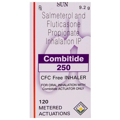 Combitide 250 Inhaler 9.2 gm, Pack of 1 INHALER