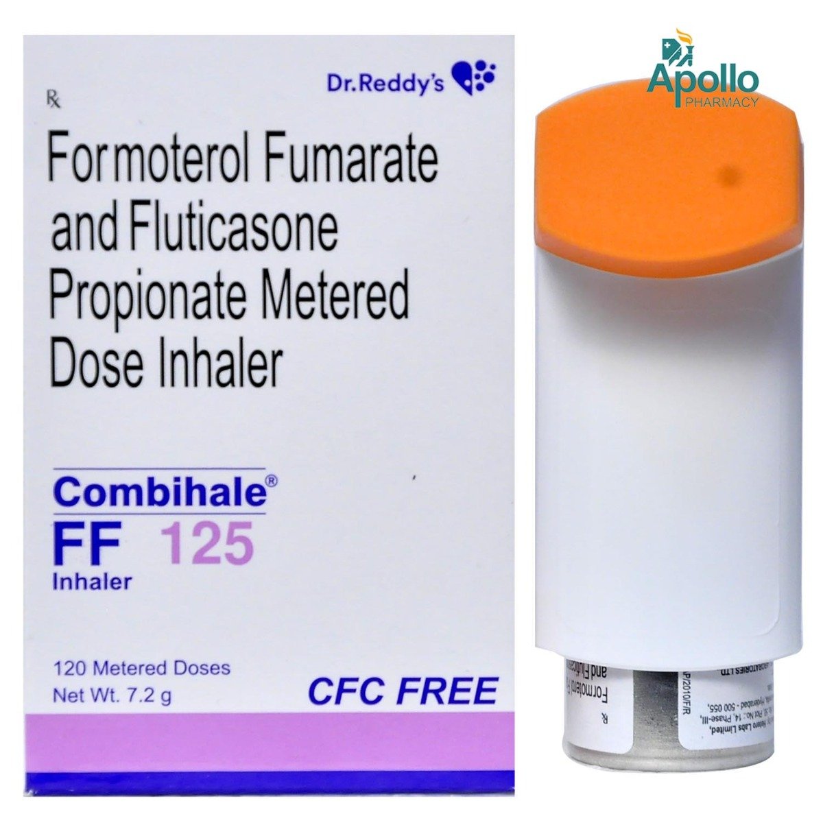 Combihale FF 125mcg Inhaler, Pack of 1 Inhaler Combihale FF 125mcg Inhaler, Pack of 1 Inhaler