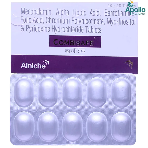 Combisafe Tablet 10's, Pack of 10