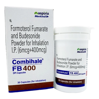 Combihale FB 400 DPI Capsule 30's, Pack of 1 Capsule