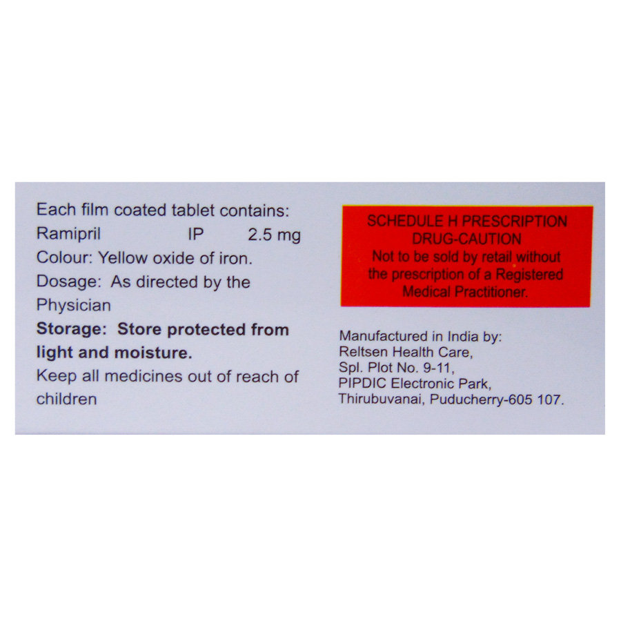 Conram 2.5 mg Tablet 10's, Pack of 10 TabletS Conram 2.5 mg Tablet 10's, Pack of 10 TabletS