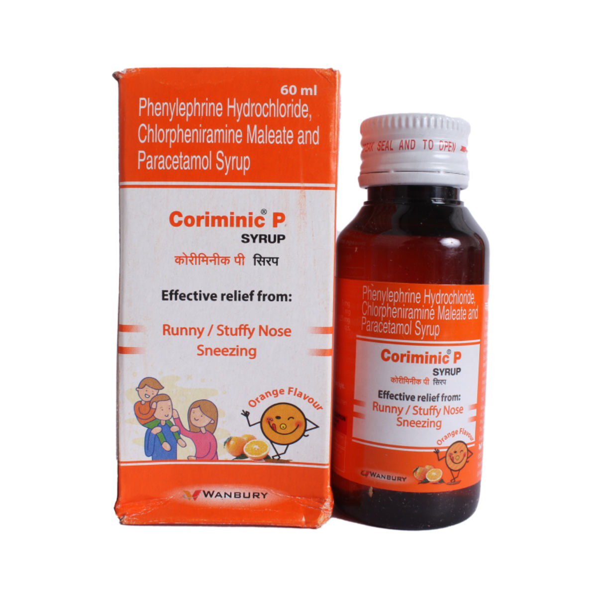 Buy Coriminic P Syrup 60 ml Online