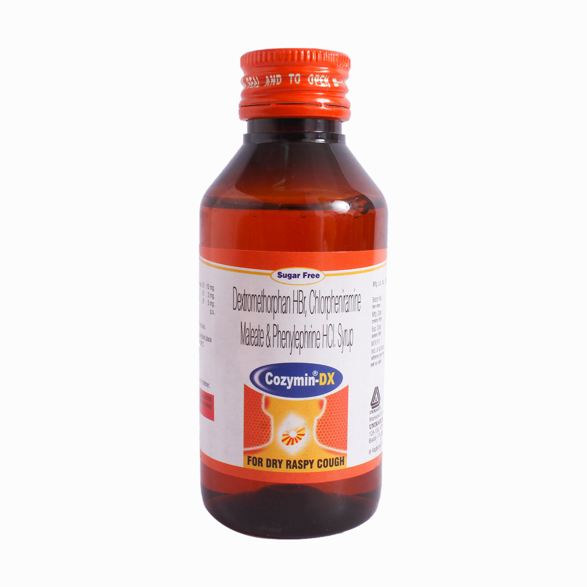 Cozymin DX Syrup 60 ml, Pack of 1 Syrup Cozymin DX Syrup 60 ml, Pack of 1 Syrup
