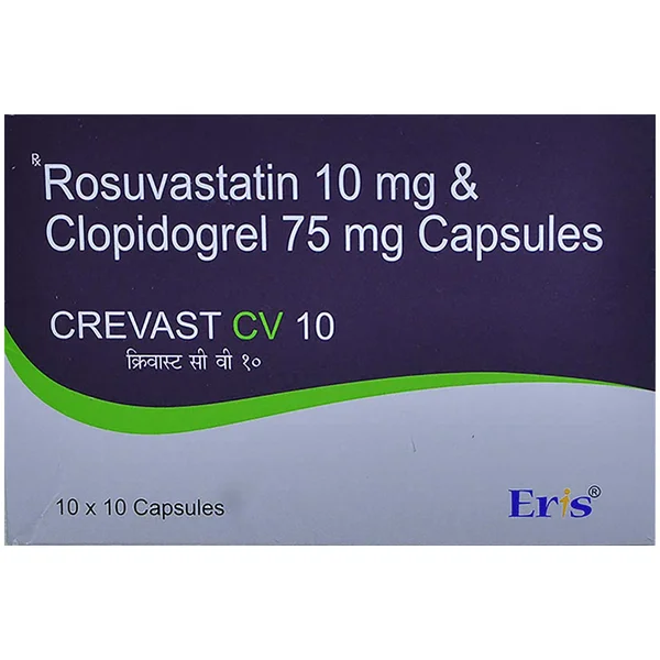 Crevast CV 10 Capsule 10's, Pack of 10 CAPSULES