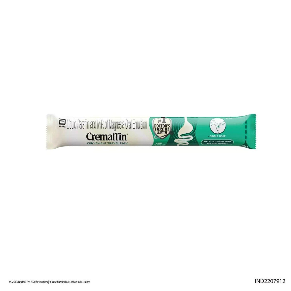 Cremaffin Sugar Free Mint Emulsion Stick, 15 ml, Pack of 5 EMULSIONS Cremaffin Sugar Free Mint Emulsion Stick, 15 ml, Pack of 5 EMULSIONS