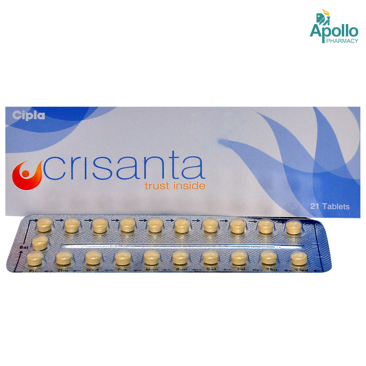 Crisanta Tablet 21's, Pack of 1 TABLET Crisanta Tablet 21's, Pack of 1 TABLET