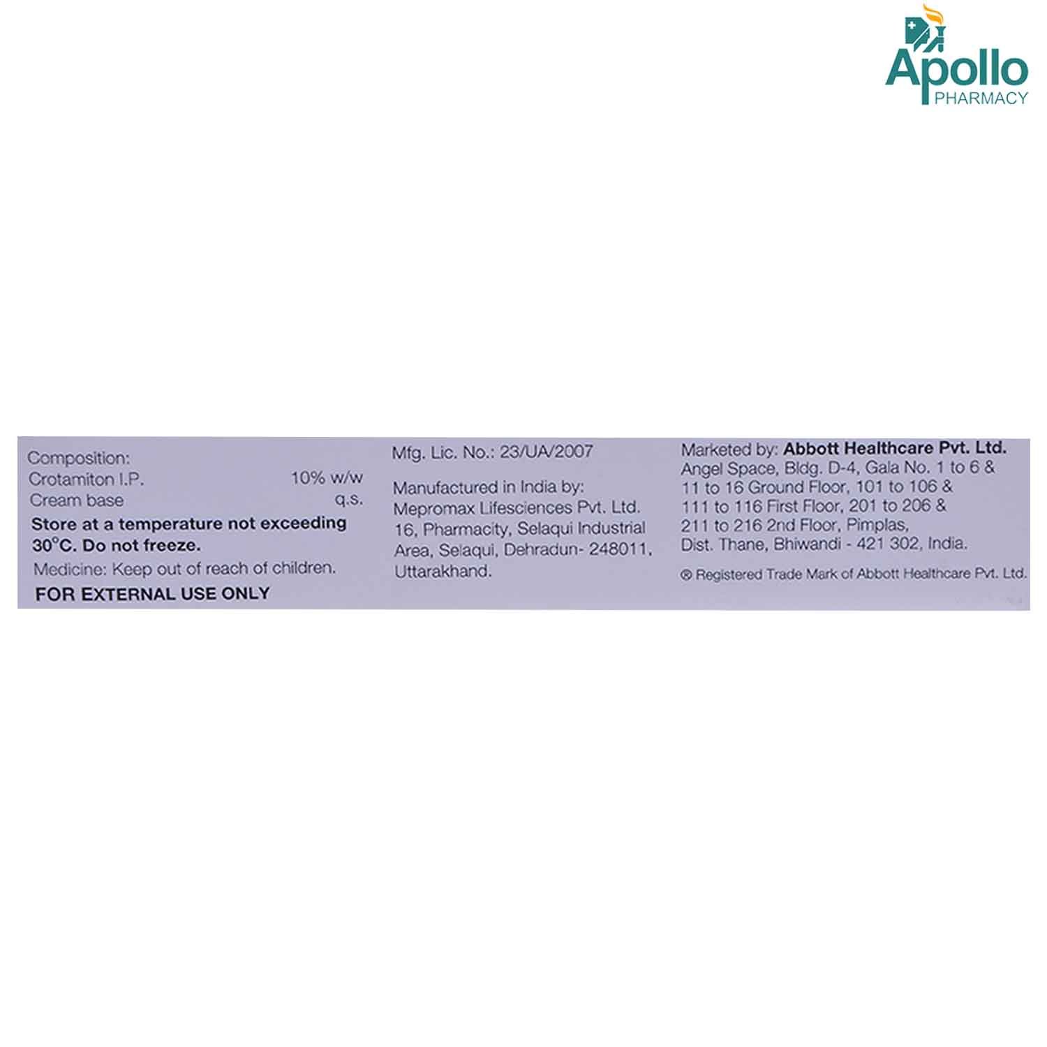 Crotorax Cream 20 gm, Pack of 1 CREAM Crotorax Cream 20 gm, Pack of 1 CREAM