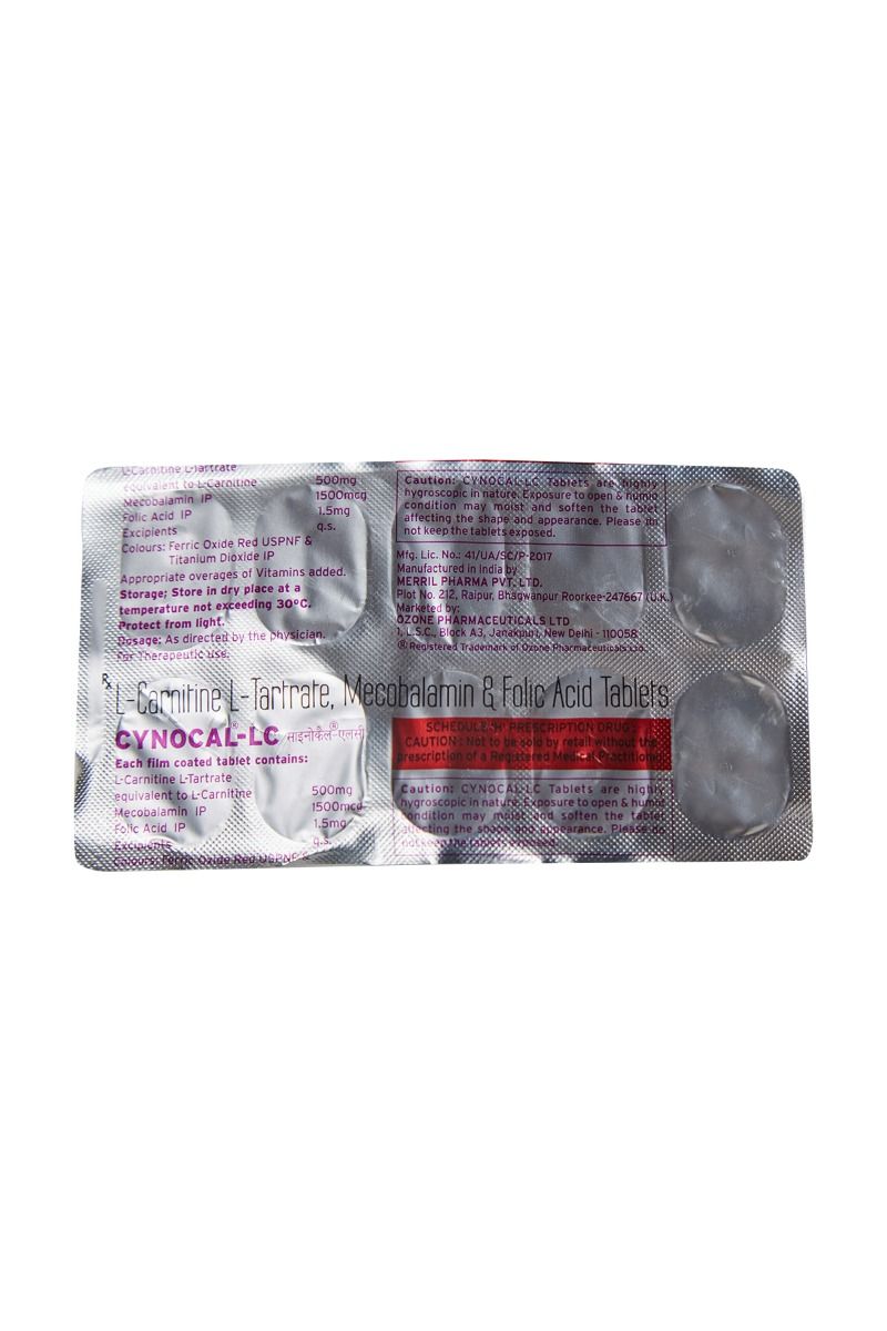 Buy CYNOCAL LC TABLET 10'S  Online