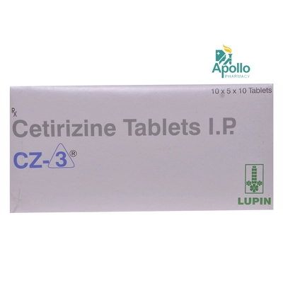 CZ-3 Tablet 10's, Pack of 10 TABLETS