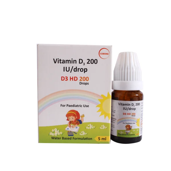 D3 HD 200 Oral Drop 5 ml, Pack of 1 DROPS