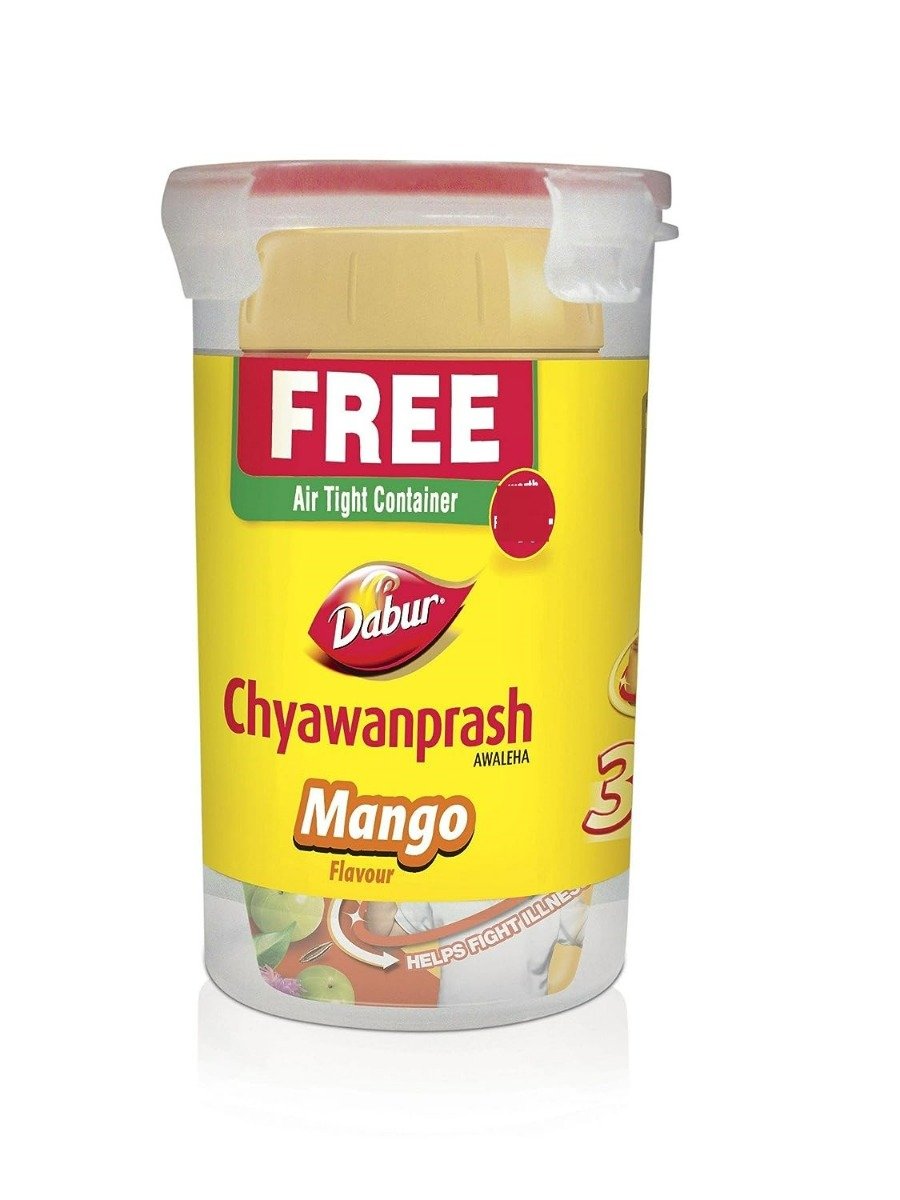 Dabur Chyawanprash Mango Flavour, 250 gm, Pack of 1 Dabur Chyawanprash Mango Flavour, 250 gm, Pack of 1