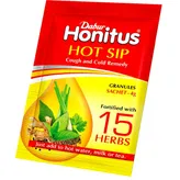 Dabur Honitus Hot Sip Granules, 120 gm (30 Sachet x4 gm), Pack of 1