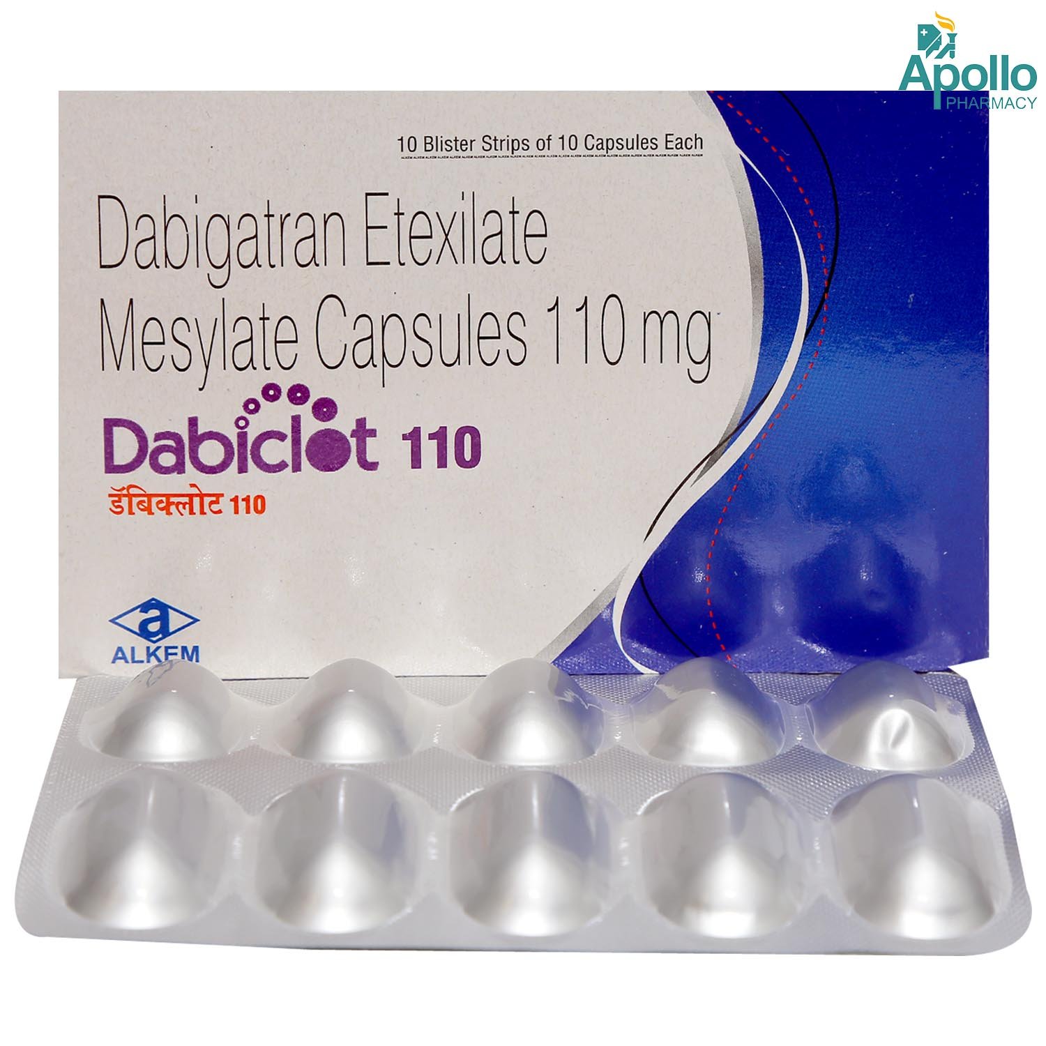 Dabiclot 110 Capsule 10's, Pack of 10 CAPSULES Dabiclot 110 Capsule 10's, Pack of 10 CAPSULES