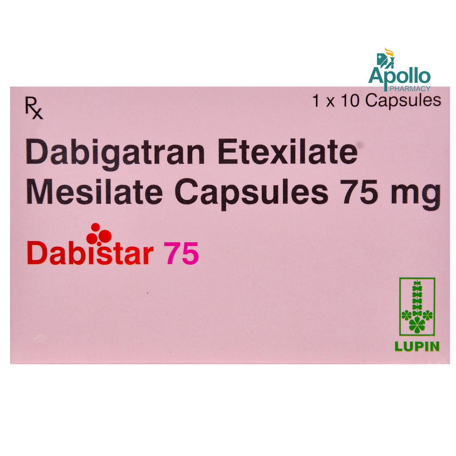 Buy Dabistar 75 Capsule 10's Online