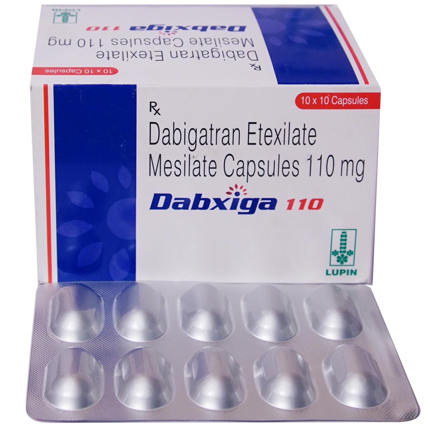 Buy DABXIGA 110MG CAPSULE 10'S Online