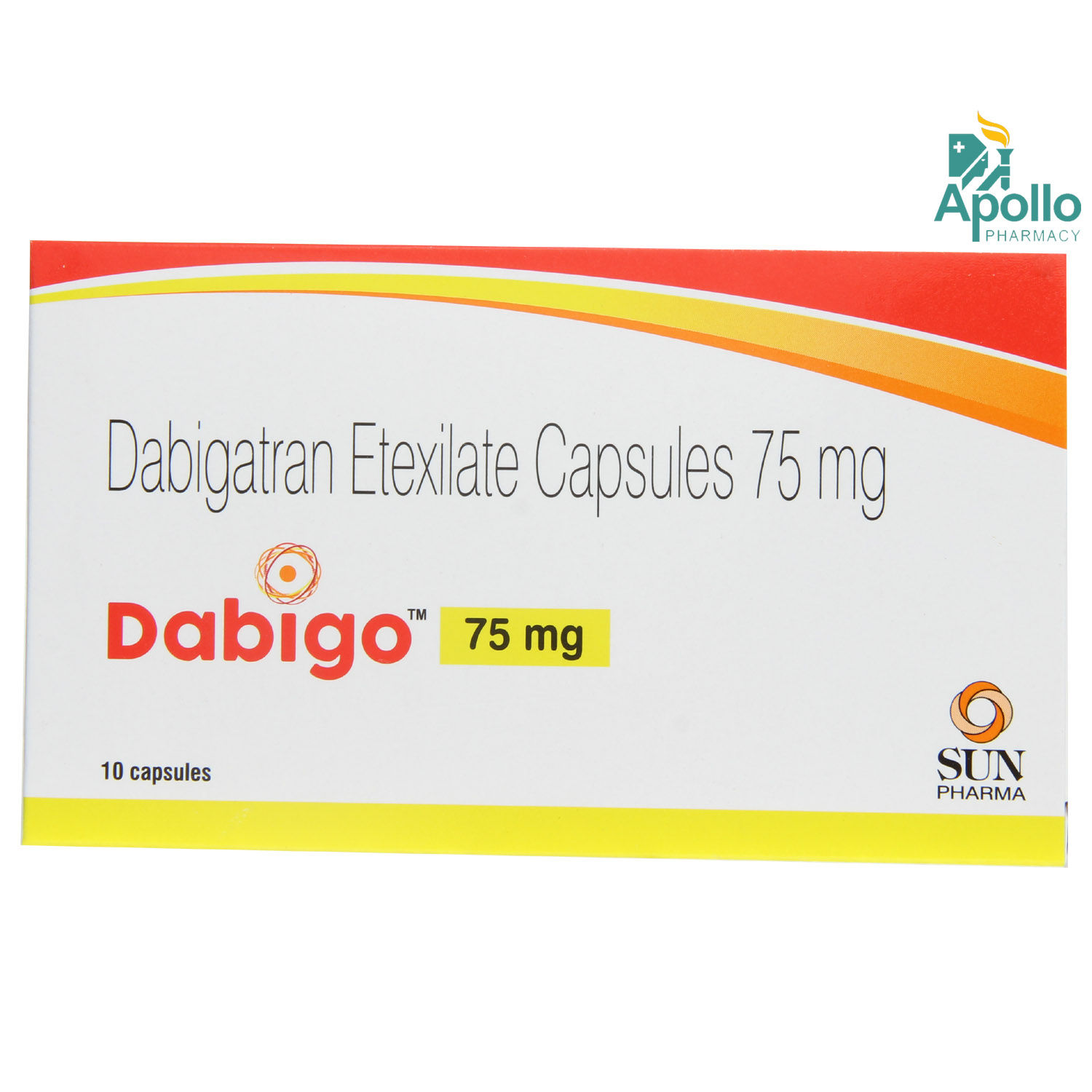 Buy Dabigo 75 mg Capsule 10's Online