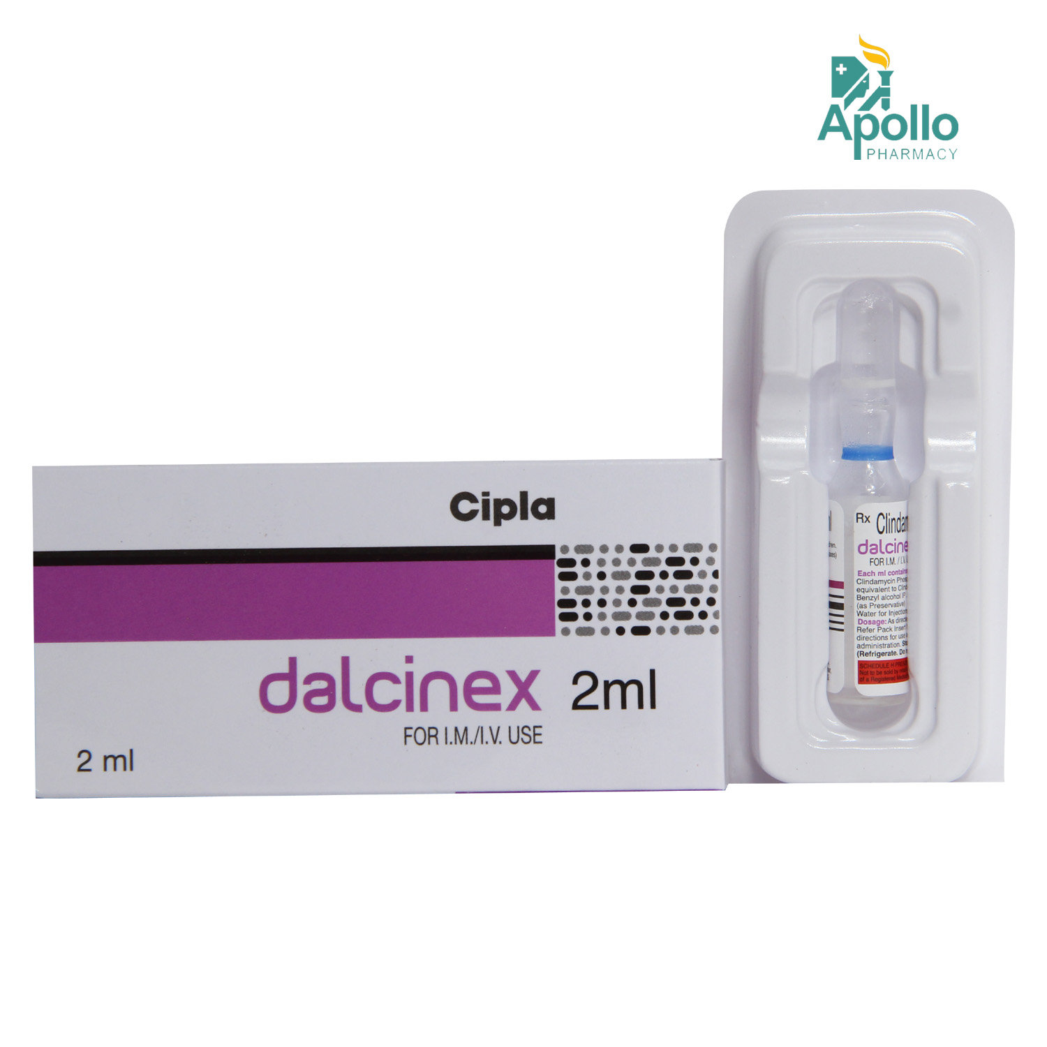 Dalcinex 300 mg Injection 2 ml, Pack of 1 Injection Dalcinex 300 mg Injection 2 ml, Pack of 1 Injection