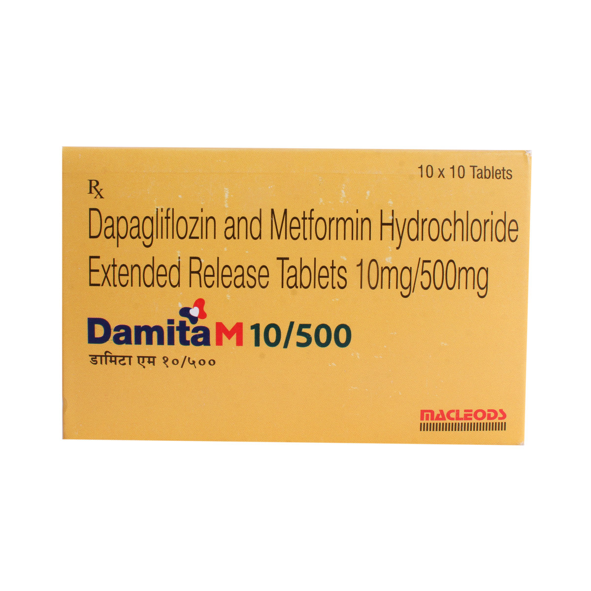 Damita M 10/500 Tablet 10's, Pack of 10 TABLETS Damita M 10/500 Tablet 10's, Pack of 10 TABLETS