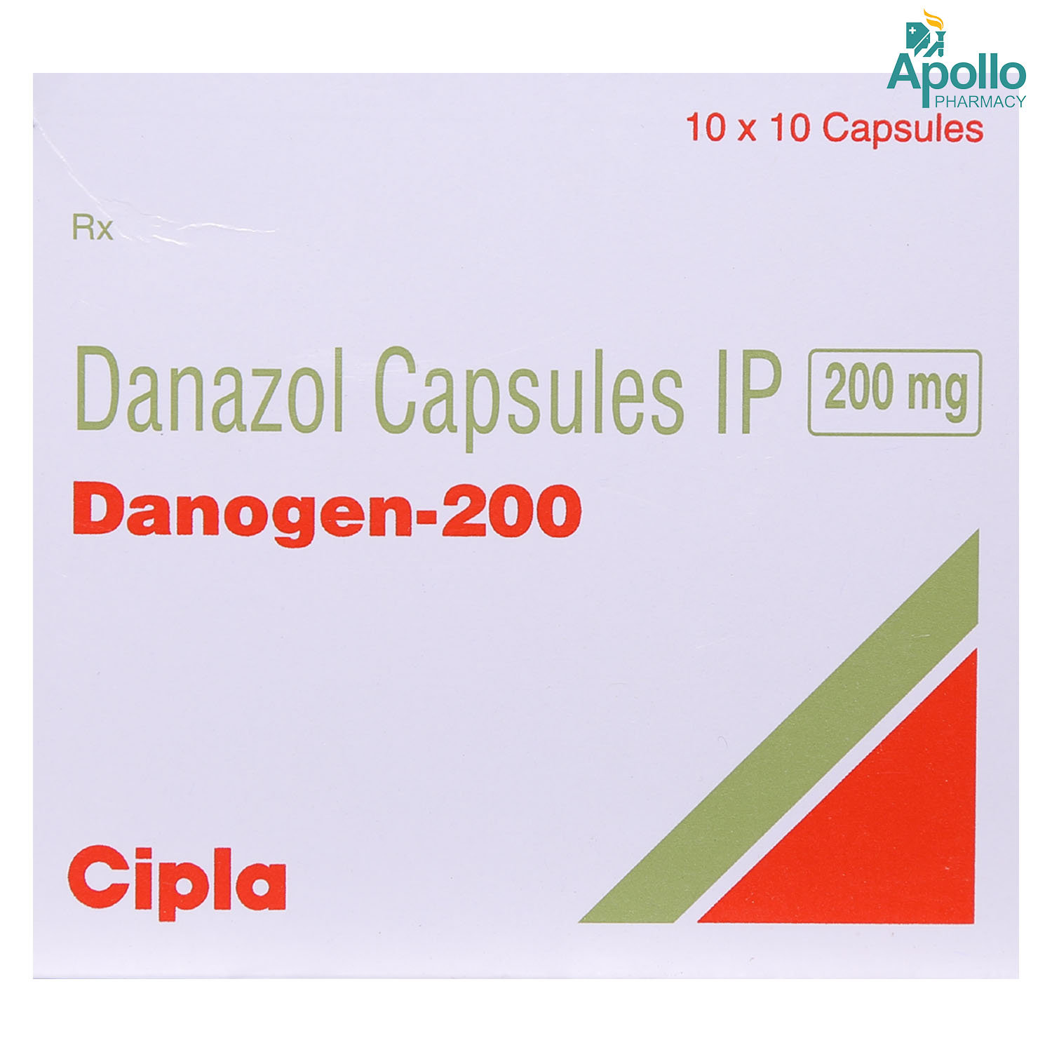 Danogen 200 Capsule 10's, Pack of 10 CapsuleS Danogen 200 Capsule 10's, Pack of 10 CapsuleS