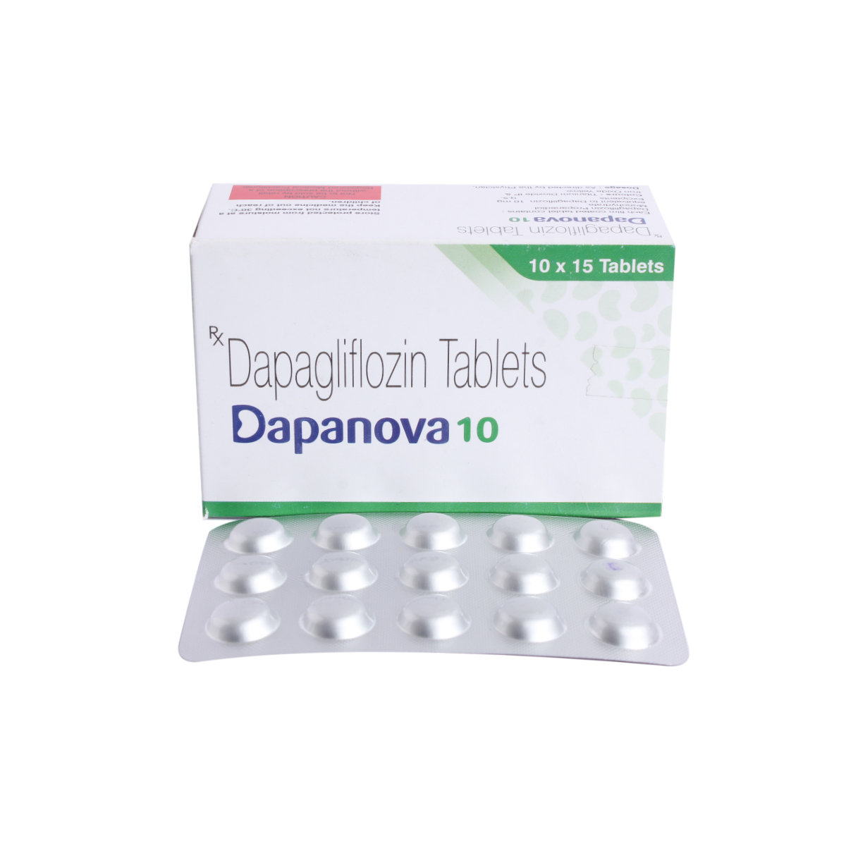 Dapanova 10 Tablet 15's, Pack of 15 TABLETS Dapanova 10 Tablet 15's, Pack of 15 TABLETS