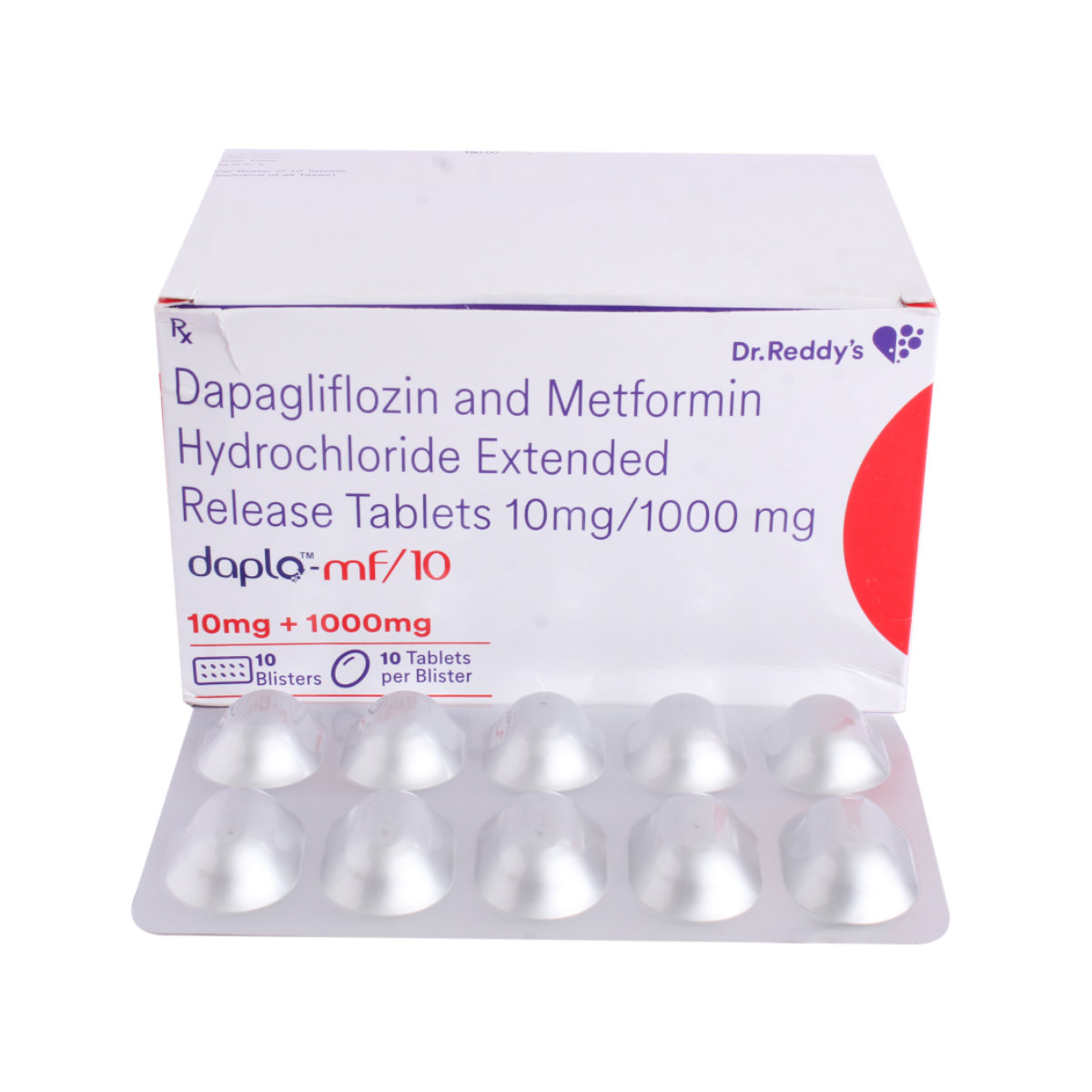 Daplo-MF 10 Tablet 10's, Pack of 10 TABLETS Daplo-MF 10 Tablet 10's, Pack of 10 TABLETS