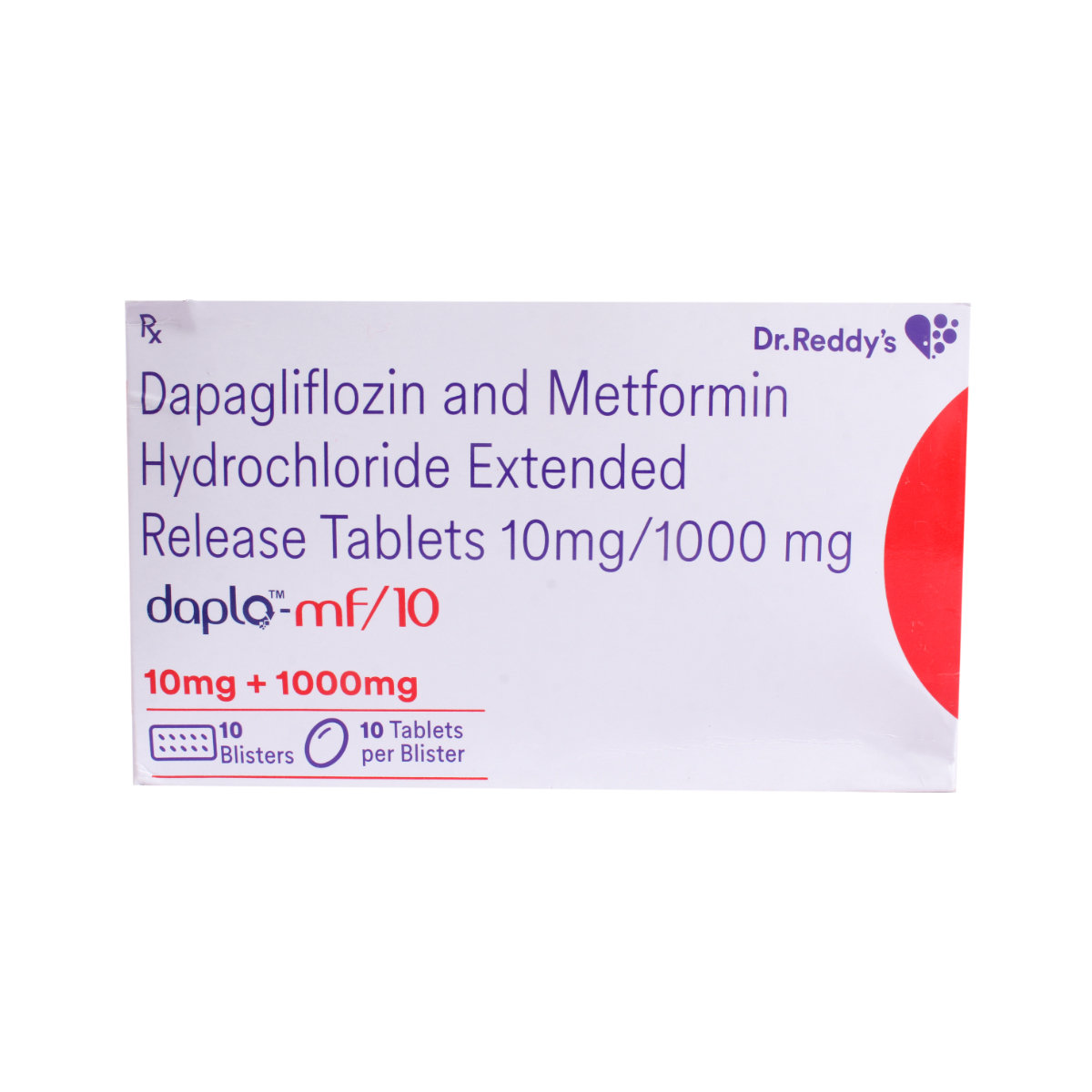 Daplo-MF 10 Tablet 10's, Pack of 10 TABLETS Daplo-MF 10 Tablet 10's, Pack of 10 TABLETS