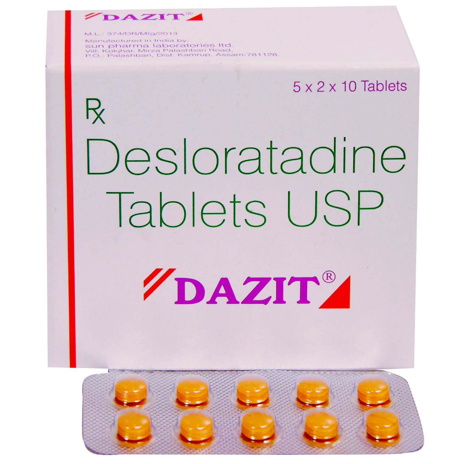 Buy Dazit Tablet 10's Online