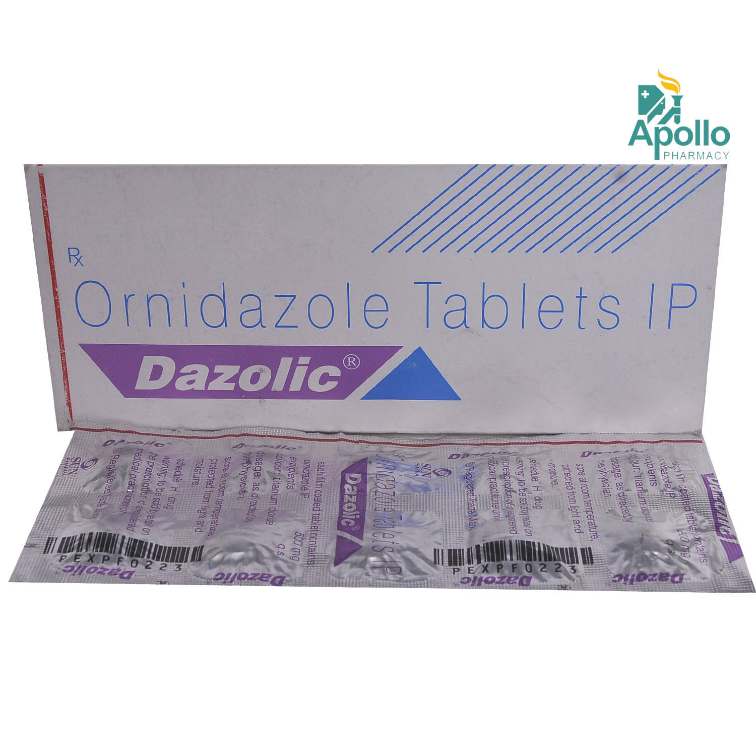 Dazolic Tablet 10's, Pack of 10 TABLETS Dazolic Tablet 10's, Pack of 10 TABLETS