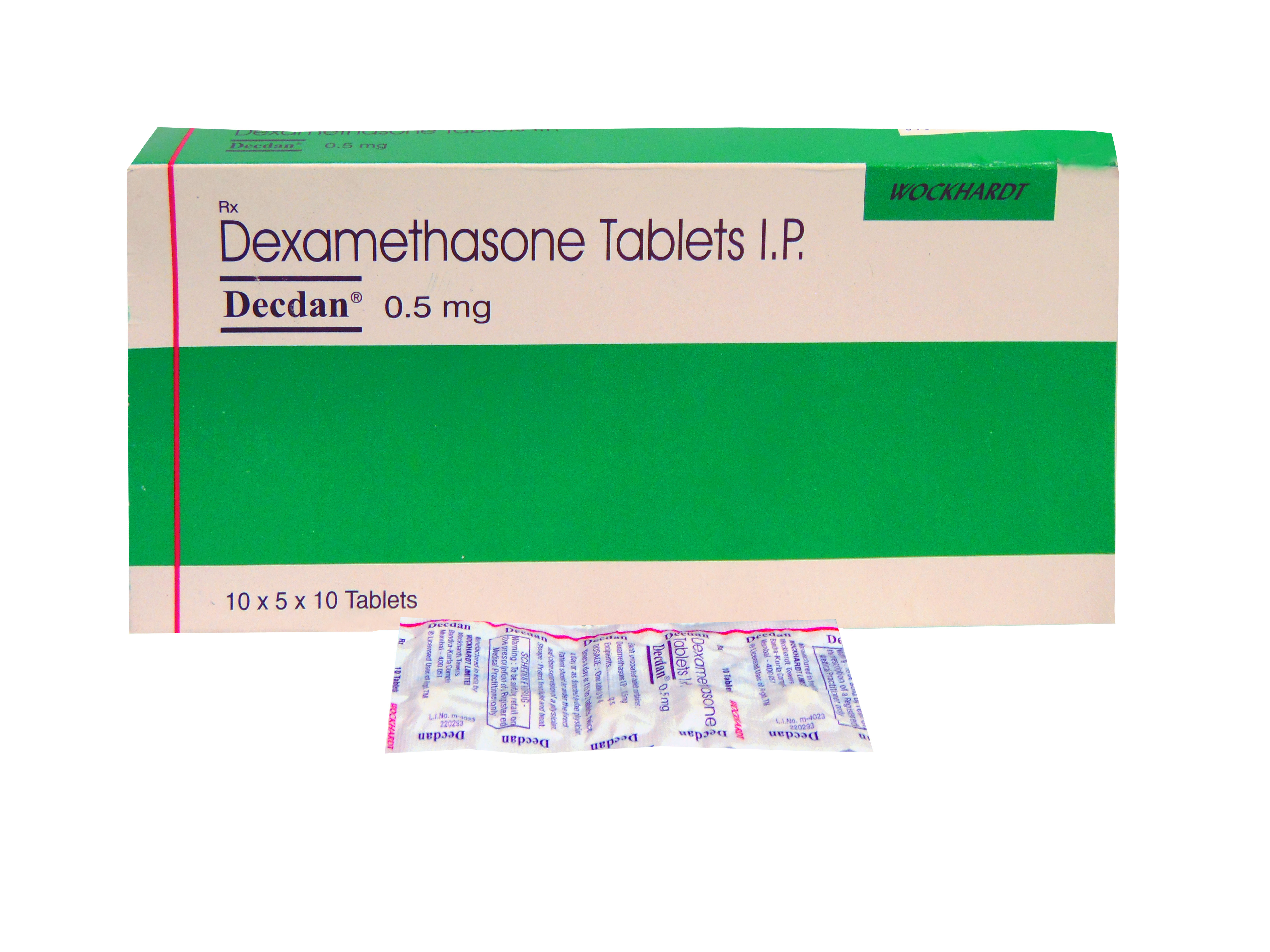 Buy Decdan 0.5 mg Tablet 10's Online