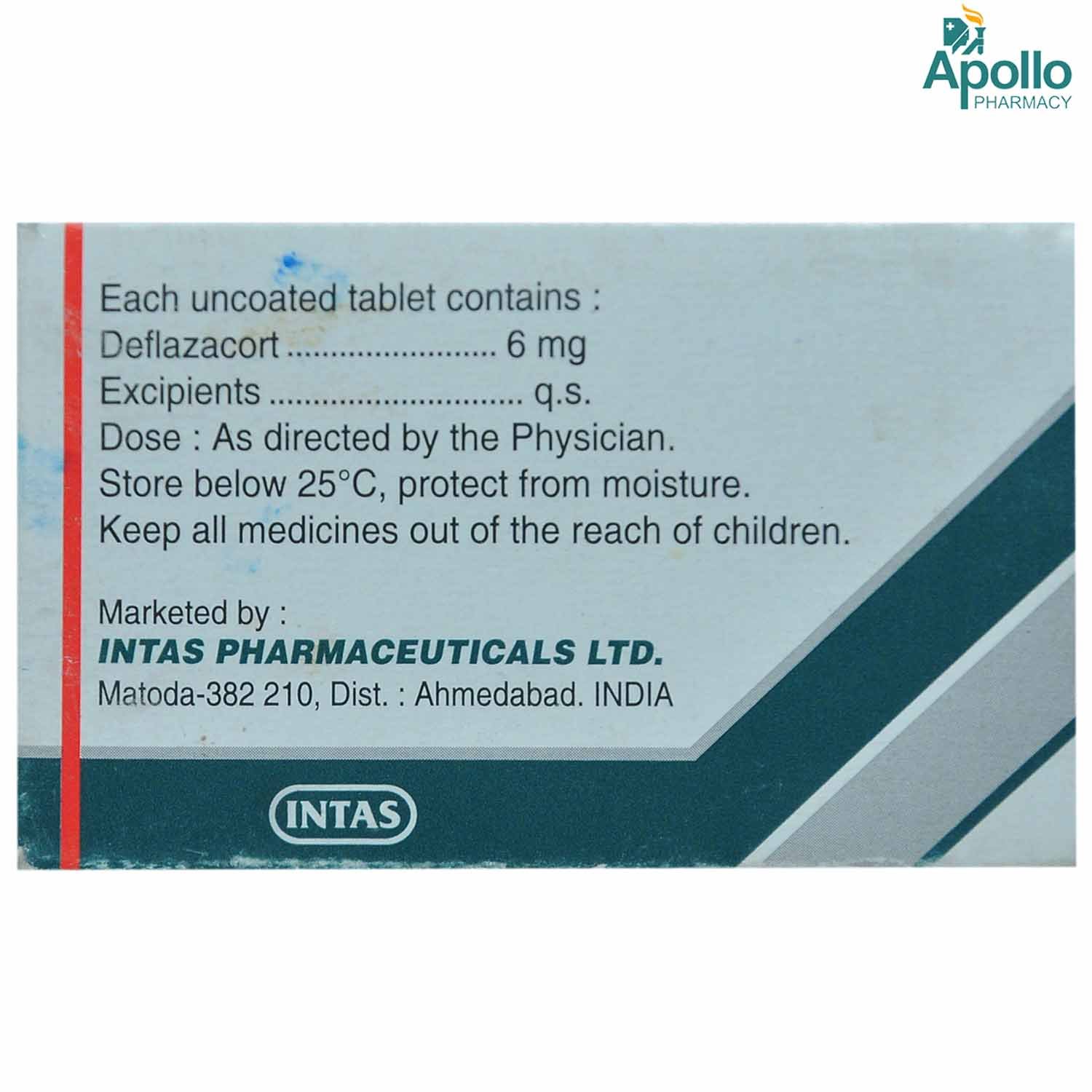 Deflafit 6 Tablet 6's, Pack of 6 TABLETS Deflafit 6 Tablet 6's, Pack of 6 TABLETS