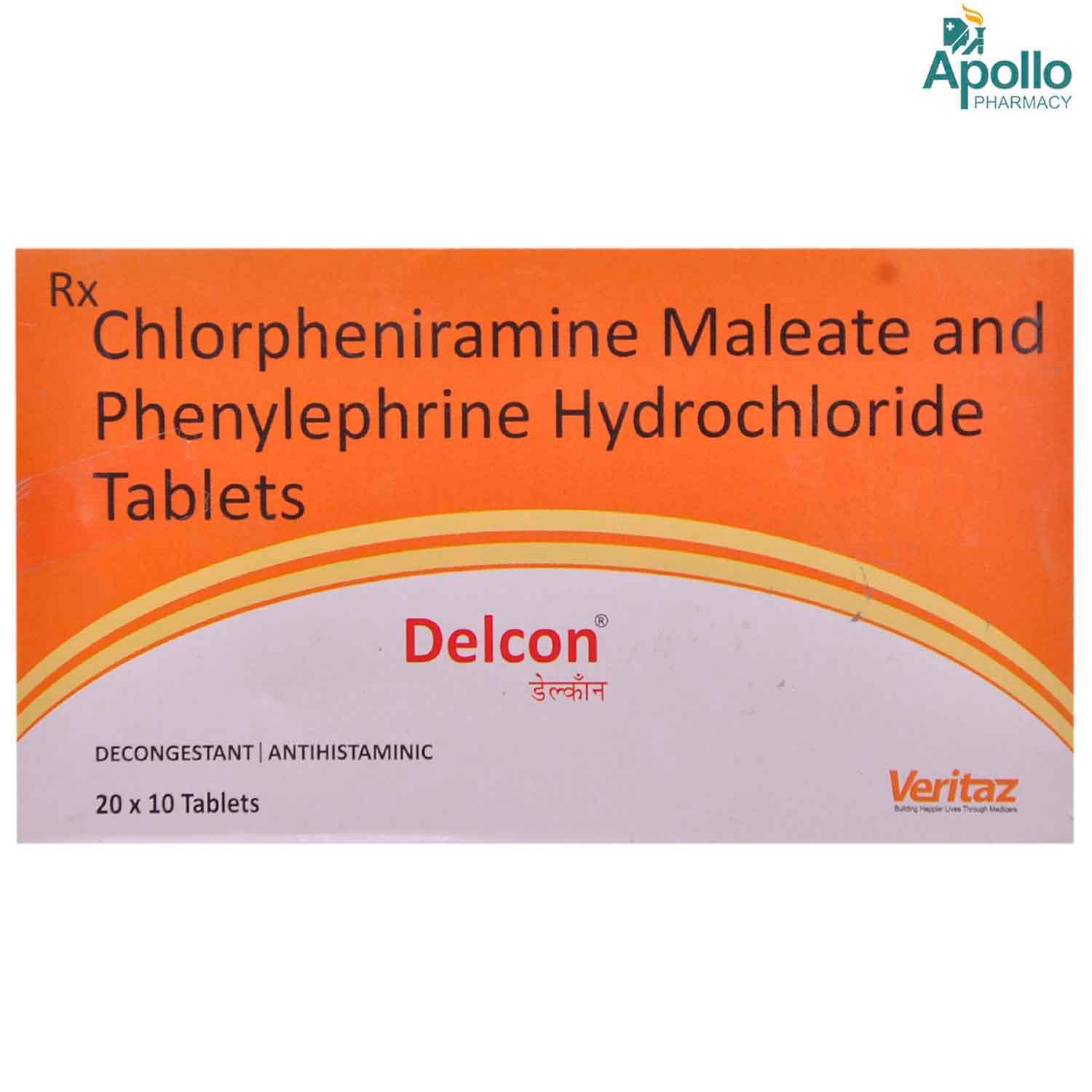 Buy Delcon Tablet 10's Online