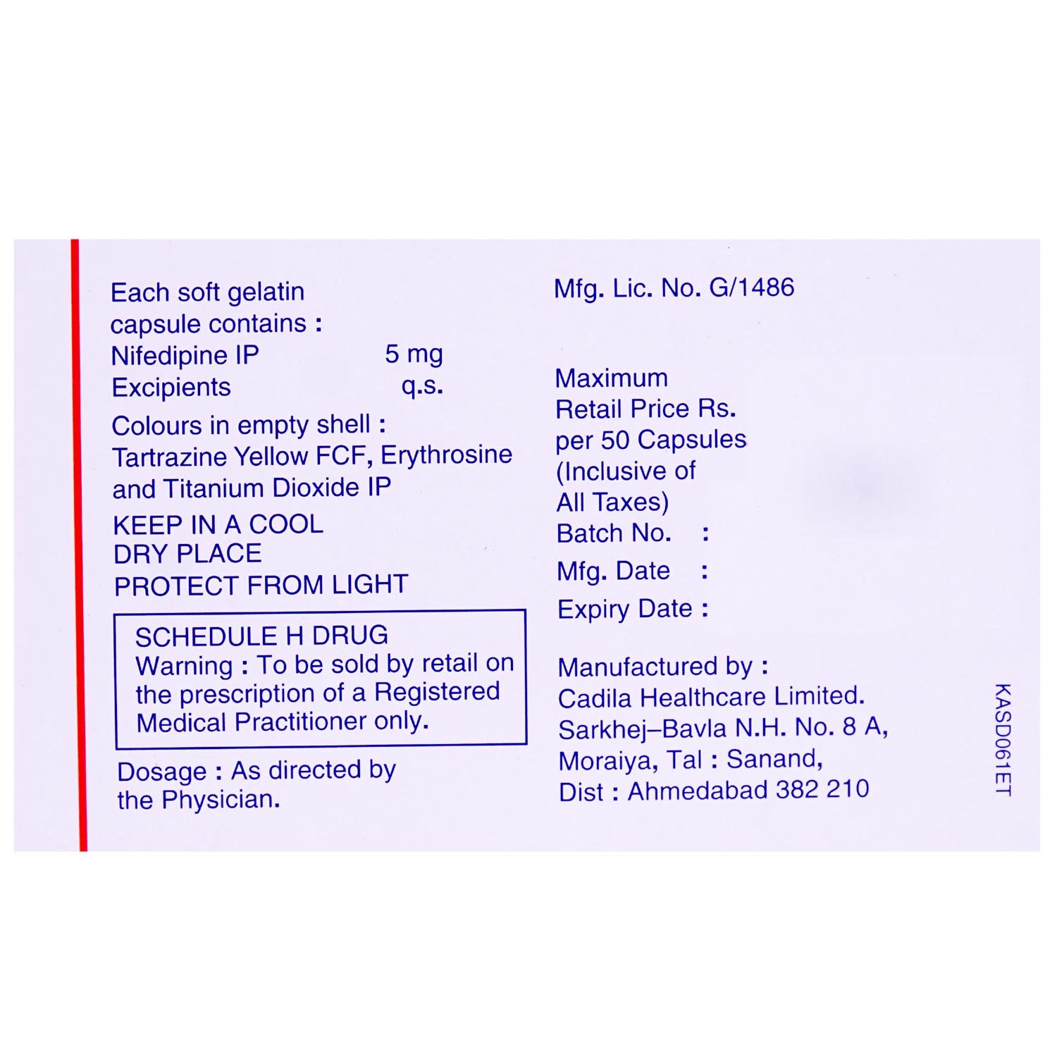 Depin 5 Capsule 50's, Pack of 50 CAPSULES Depin 5 Capsule 50's, Pack of 50 CAPSULES